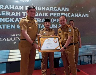 Bapenda Gowa Raih Terbaik Pertama Penyusunan Dokumen Rencana Kerja RKPD 2023