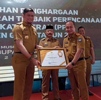 Bapenda Gowa Raih Terbaik Pertama Penyusunan Dokumen Rencana Kerja RKPD 2023