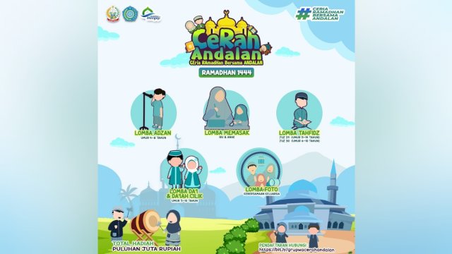 Usung Tema “Cerah Andalan”, Pemprov Sulsel akan Gelar Festival Ramadan Besok