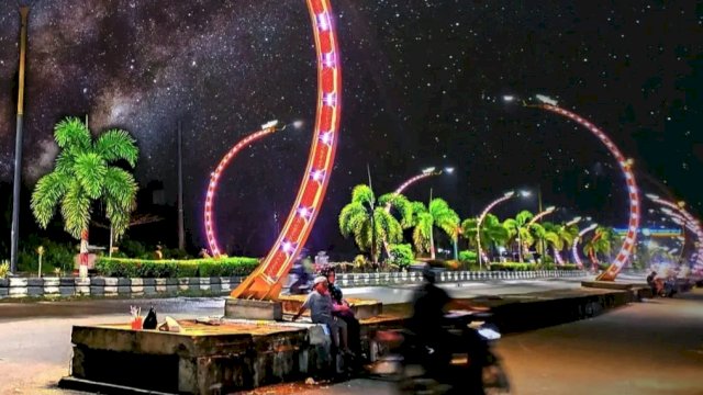 Terowongan Nur Mentaya yang terletak di Jalan Cilik Riwut, Sampit, Kabupaten Kotawaringin Timur, Kalimantan Tengah. (Istimewa)