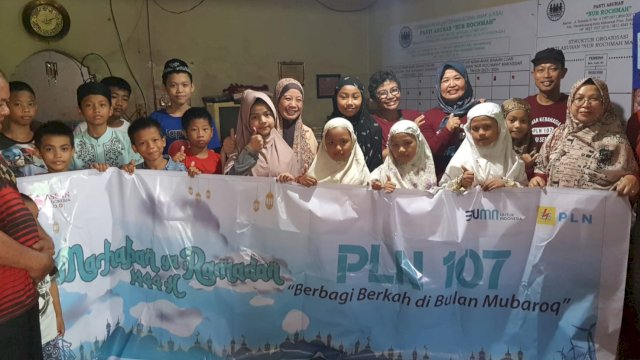PLN 107 Berbagi Berkah di Bulan Mubaroq