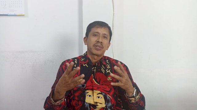 Kepala Bidang Kebudayaan Disparbud Kabupaten Gowa Ikbal Thiro saat ditemui belum lama ini. (Chaerani/Republiknews.co.id)
