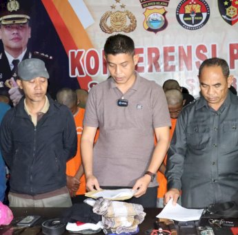 Timsus Respek Polres Gowa Bekuk 18 Pelaku Tawuran di Jalan Manggarupi