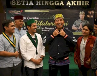 Pangdam Hasanuddin Buka Puasa Bersama Cipayung Plus, Ketum Badko HMI Sulselbar Sampaikan Apresasi