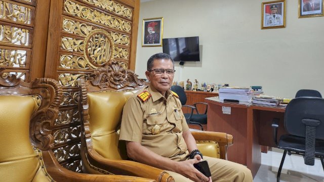 Kepala Badan Pengelolaan Keuangan Daerah (BPKD) Kabupaten Gowa, Karim Dania. (Chaerani/Republiknews.co.id)
