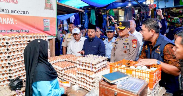 Jelang Idul Fitri, Gubernur Andi Sudirman Pastikan Harga dan Stok Sembako Terkendali