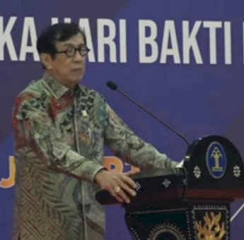 Menkumham Buka Simposium Nasional Pemidanaan Indonesia, Liberti Sitinjak Ikuti Via Daring