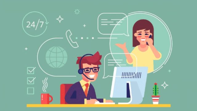 Ilustrasi layanan publik berbasis digital. (Istimewa)