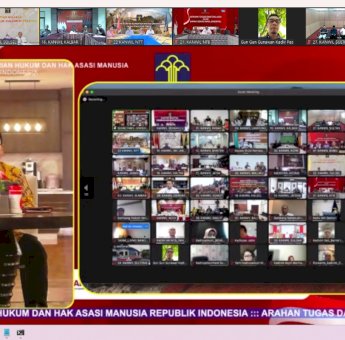 Jelang Idul Fitri, Kakanwil Kemenkumham Sulsel Perintahkan Jajaran Ikut Arahan Sekjen