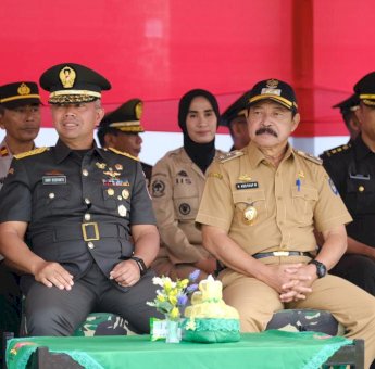 Ratusan Prajurit TNI AD Jalani Diktama, Wabup Gowa Tekankan Kedisiplinan Tinggi