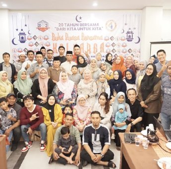 Pererat Silaturahmi di Perayaan 20 Tahun Angkatan, Alumni Smapat Makassar 2003 Buka Puasa Bersama