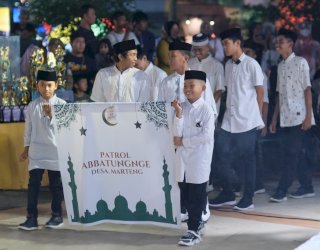 Semaraknya Lomba Musik Patrol Ramadan di Taman Kalong Soppeng