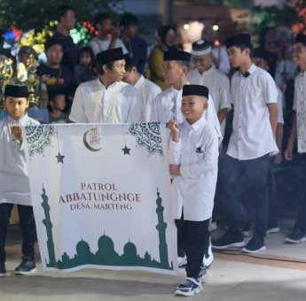 Semaraknya Lomba Musik Patrol Ramadan di Taman Kalong Soppeng