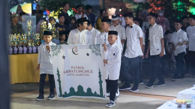 Semaraknya Lomba Musik Patrol Ramadan di Taman Kalong Soppeng