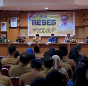 Reses di Soppeng, Anggota DPR RI Supriansa Duduk Bersama Jajaran Forkopimda