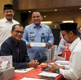 Pegawai Kemenkumham Salurkan Zakat Melalui Baznas
