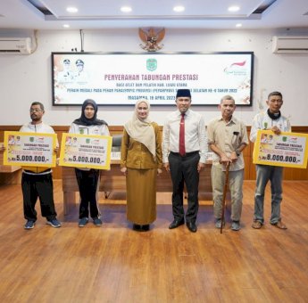 Raih 6 Medali Emas, Atlet Peparprov Luwu Utara Dapat Bonus Dari Indah Putri Indriani