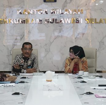 Pimpin Rapat Pemantapan Peringatan HBP, Kakanwil Kemenkumham Sulsel Tekankan Beberapa Hal