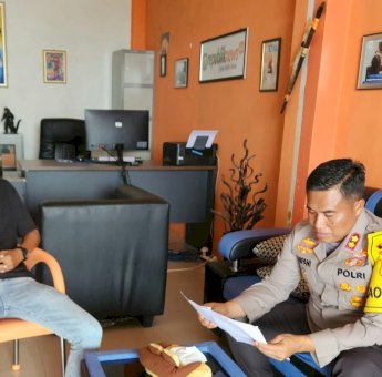 Kunjungi Kantor Biro Republiknews Kalteng, Kapolres Kotim: Perkuat Sinergi