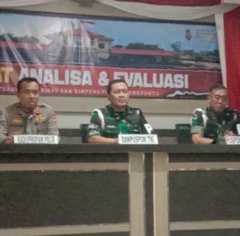 Tim Gabungan TNI-Polri Lakukan Penyelidikan Mendalam Pengrusakan Mapolres Jeneponto