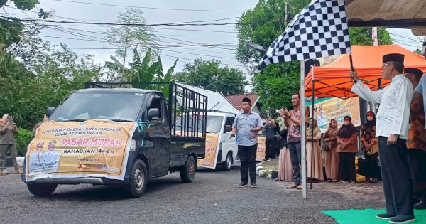 Antisipasi Lonjakan Harga Jelang Hari Raya, Pemkot Parepare Lepas Tim Pasar Murah