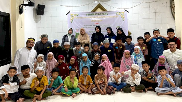 Puluhan peserta dari tingkat SD hingga SMP mengikuti Lomba Gebyar Ramadan yang digelar TPA Masjid Lailatul Qadri, di Jalan Pongtiku, Kelurahan Malimongan Baru, Kecamatan Bontoala, Jumat (07/04). (Dok. Humas TPA Masjid Lailatul Qadri Pongtiku)