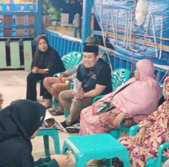 Abdul Ahad Syahrir Silaturahmi dengan Warga di Watang Soreang