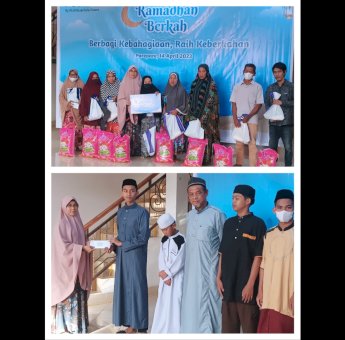 Ramadan Berkah PLN NP Bakaru, Bagikan Puluhan Paket Berbuka dan Sembako ke 40 Anak Pesantren dan Duafa