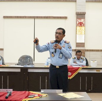 Kakanwil Kemenkumham Sulsel Evaluasi Pembangunan ZI di 33 Unit Pelaksana Teknis