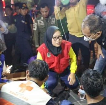 Danny Pastikan Pemkot Biayai Pengobatan Korban Kebakaran TSM Makassar