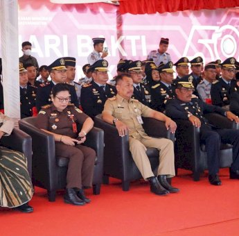 Liberti Sitinjak Ikut Halal Bihalal Jajaran Kemenkumham RI