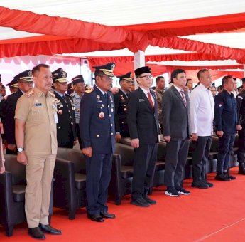 Ikut Upacara Peringatan HBP, Pejabat Pimpinan Tinggi Kemenkumham Sulsel Ikut Arahan Menkumham