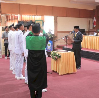 Lantik Kepala Desa, Bupati Soppeng Andi Kaswadi: Amanah Masyarakat Harus Dijaga