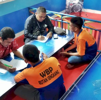 Tim Kanwil Sulsel Analisis dan Evaluasi Pelaksanaan Permenkumham Nomor 2/2022 di Rutan Sengkang dan Watansoppeng