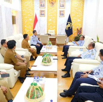 Kakanwil Kemenkumham Sulsel Terima Kunjungan Bupati Bantaeng, Bahas Mekanisme Pembentukan Layanan Paspor