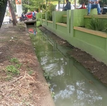 Potret Drainase di Sinjai, Dangkal Hingga Tertutup Sedimen Lumpur