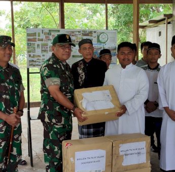 Kunjungi Ponpes KH Abdul Qadir Kasim Selayar, Brigjen TNI Nur Salam: Tolak Ajaran Radikalisme