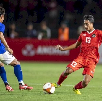 Sepak Bola SEA Games XXXII: Dengan Susah, Indonesia Taklukkan Tuan Rumah Kamboja 2-1