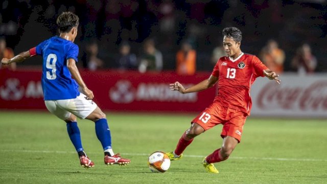 Sepak Bola SEA Games XXXII: Dengan Susah, Indonesia Taklukkan Tuan Rumah Kamboja 2-1