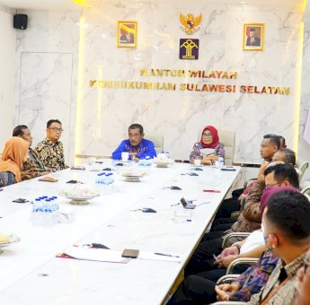 Kakanwil Kemenkumham Sulsel Pimpin Langsung Entry Meeting Bersama TPI