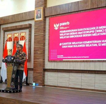 Tim Kanwil Kemenkumham Sulsel Dapat Penguatan Pembangunan ZI Menuju WBBM