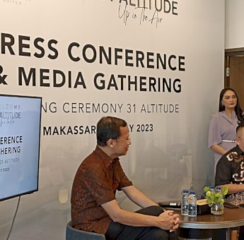 31 Altitude Sudirman Suite Makassar, Rooftop Berkonsep Sky Lounge Elegan dan Eksklusif