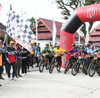 Ratusan Biker Ramaikan Fun XC Montain Bike Masamba Affair