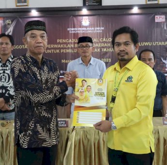Setor 35 Nama Bacaleg ke KPU, Golkar Lutra Optimis Pertahankan Kemenangan