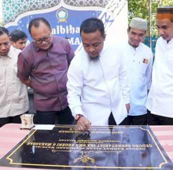 Gubernur Andi Sudirman Resmikan Sekretariat IKA SMAN 6 Makassar