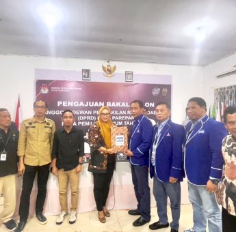 Berkas Bacaleg Demokrat Dinyatakan Lengkap, Rahmat Sjamsu Alam Optimis Raih Kursi Disetiap Dapil