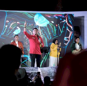 Panggung Relawan Jumbara ke-IX PMR Tingkat Sulsel Hadirkan Musisi Lokal dan Ragam Doorprize