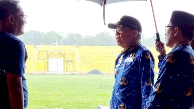 Wali Kota Taufan Pawe Tinjau Stadion GBH Jelang Play-off Liga Champions Asia