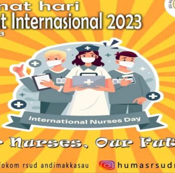 Manajemen RS Pemkot Parepare Ucapkan Selamat Hari Perawat Internasional 2023