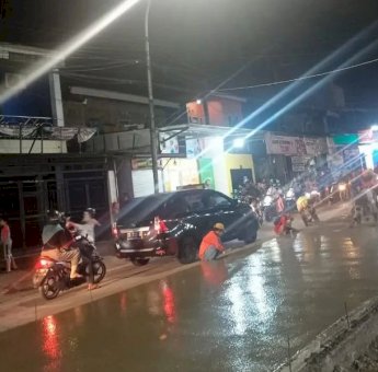 Tahap Pengerjaan, Jalan Antang Dilakukan Pengalihan Jalur Lalu Lintas